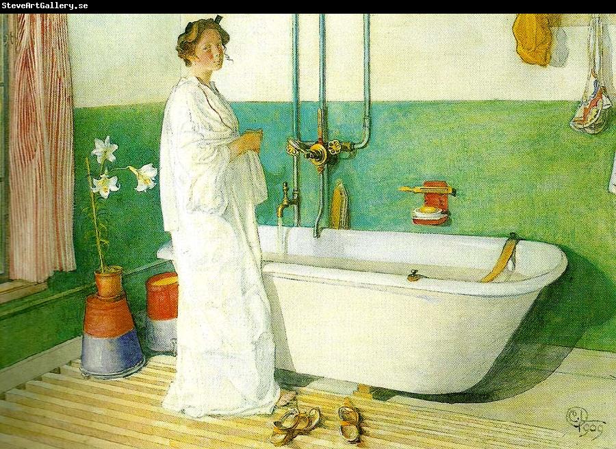 Carl Larsson lisbeth -badrummet